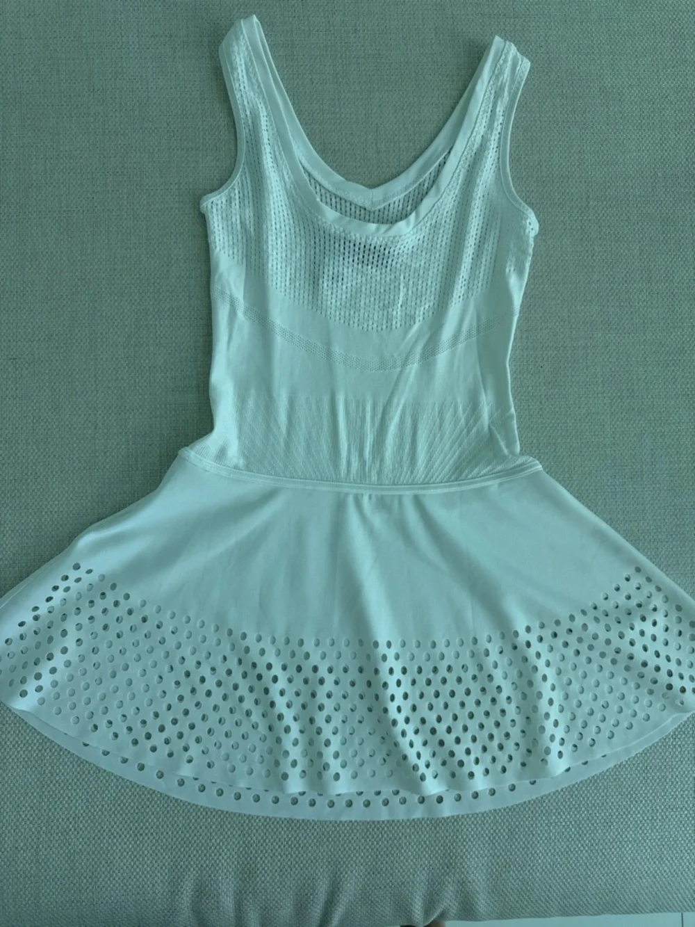 adidas White Laser-Cut Circle dress - Picture 11 of 11